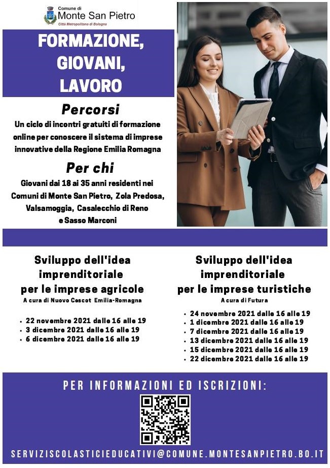 Formazione, Giovani, Lavoro - Monte San Pietro